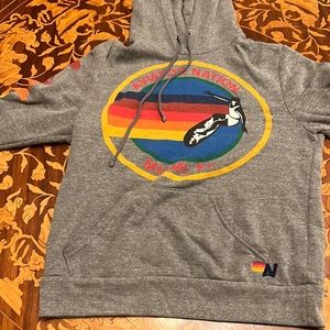 Grey Miami, Fl Aviator Nation Hoodie/Sweatshirt